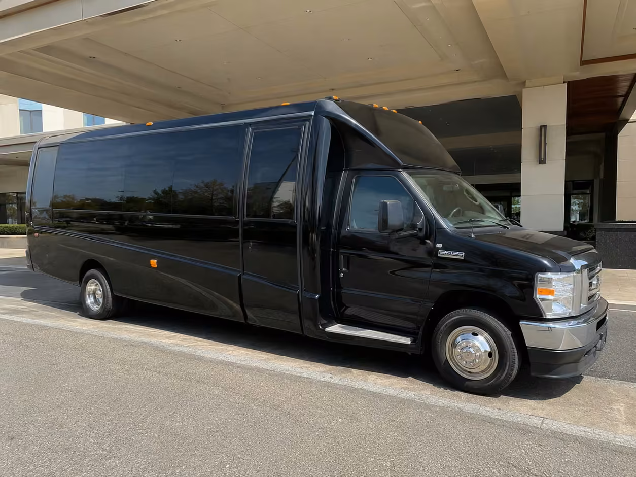 15 passenger party bus