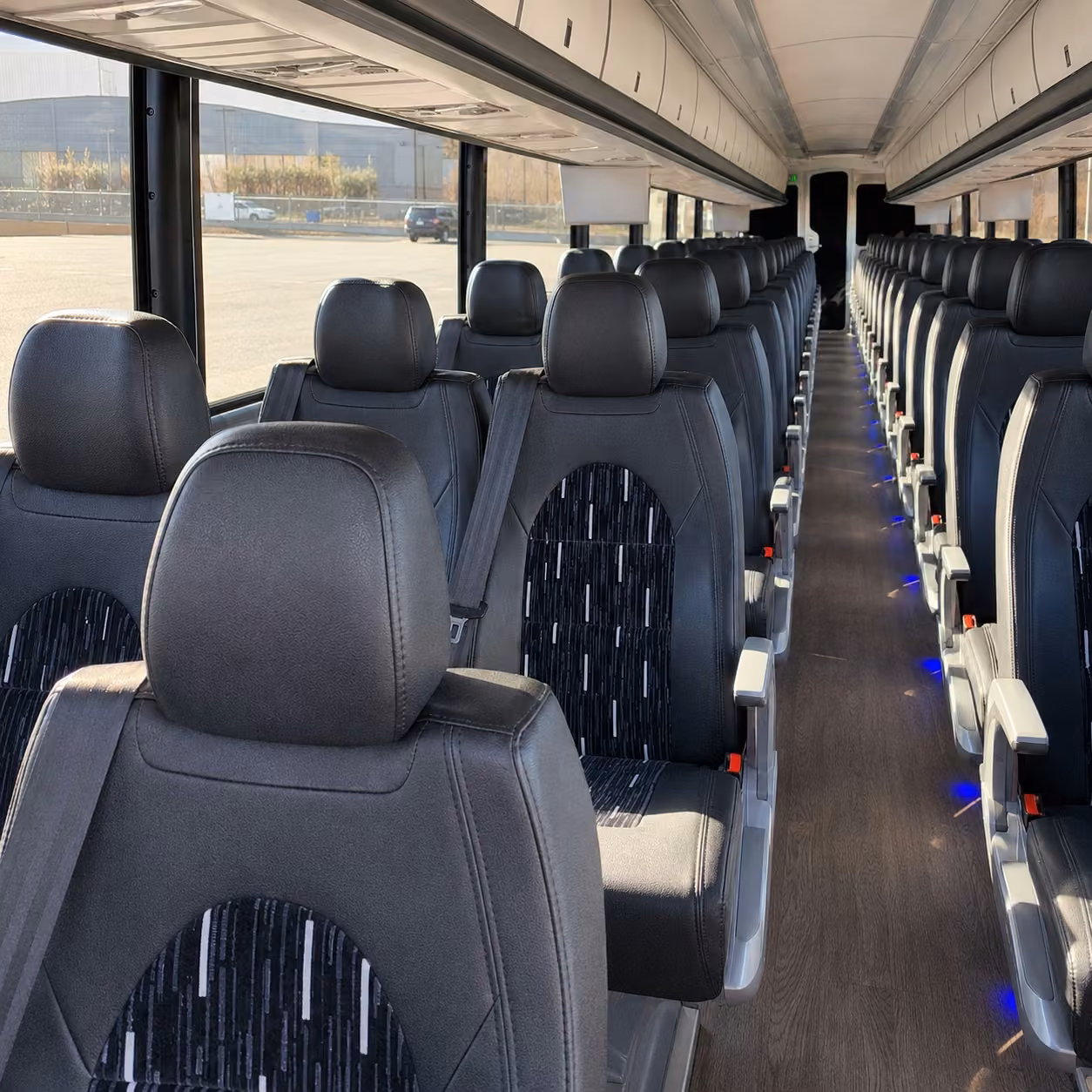 phoenix charter bus interior