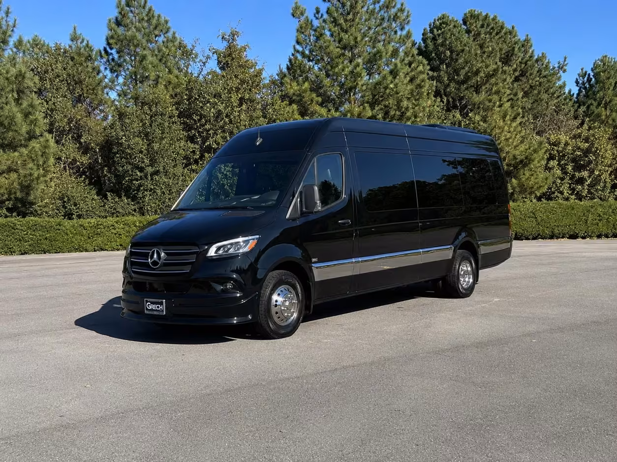 sprinter van rental with driver